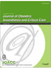 Journal of Obstetric Anaesthesia and Critical Care
